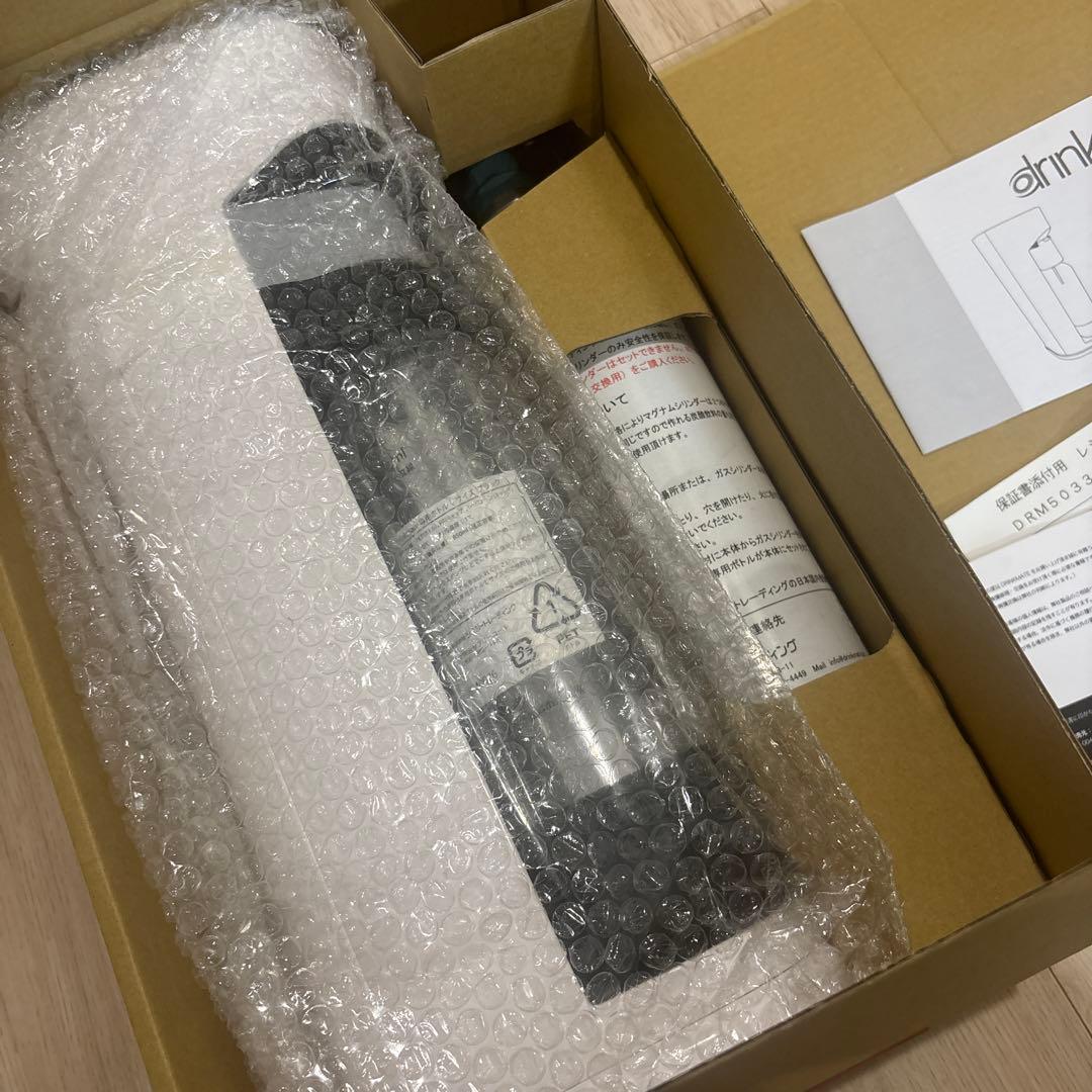 新品未使用！炭酸水メーカー　ドリンクメイト DRM5033