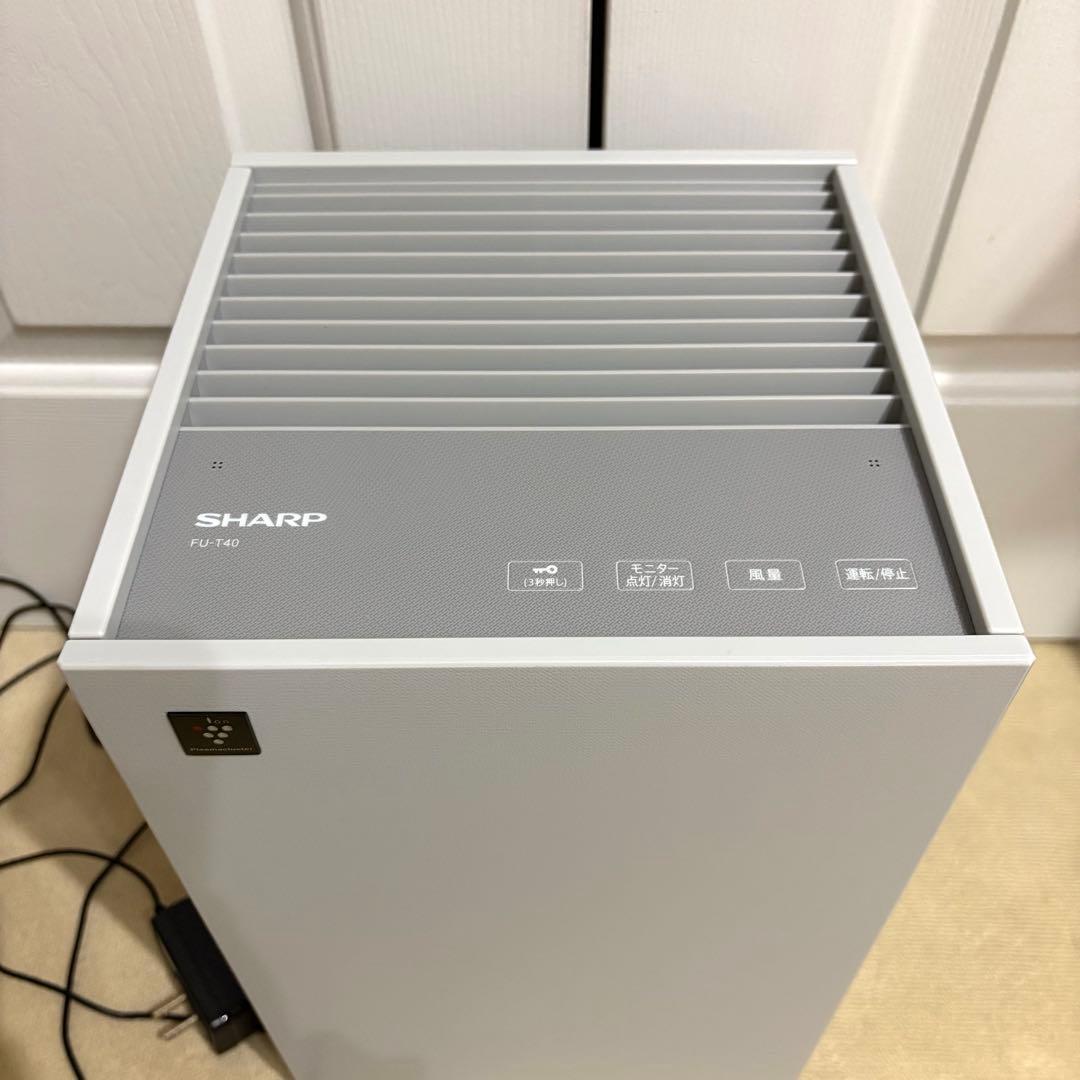 ほぼ未使用　SHARP FU-T40-W 空気清浄機
