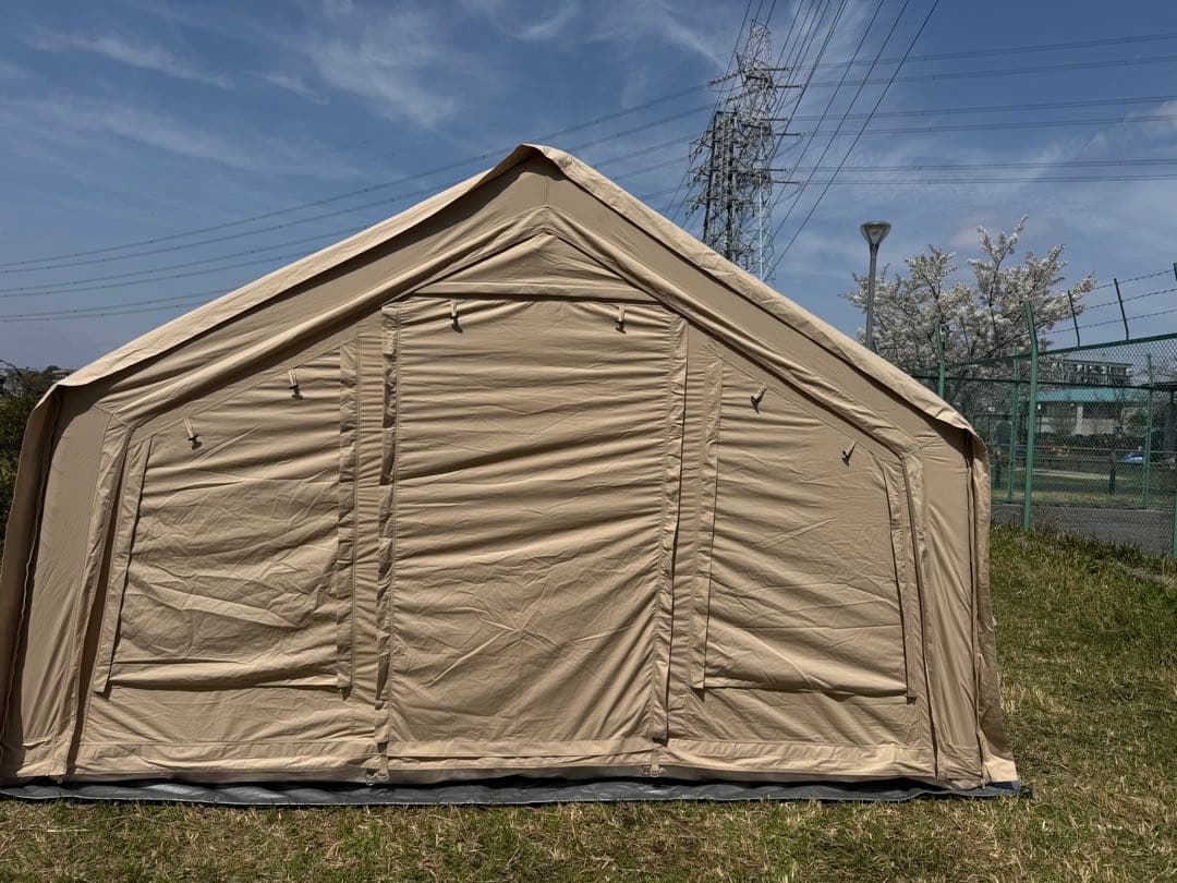 Coody エアテント familiar ベージュ【引き取り限定】