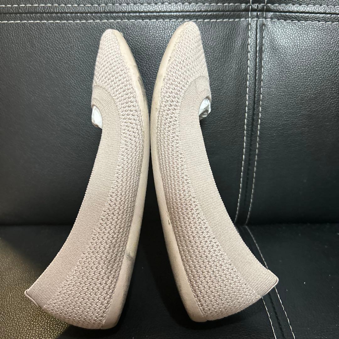 allbirds オールバーズ　ベージュ　ニット フラットシューズ 6.5