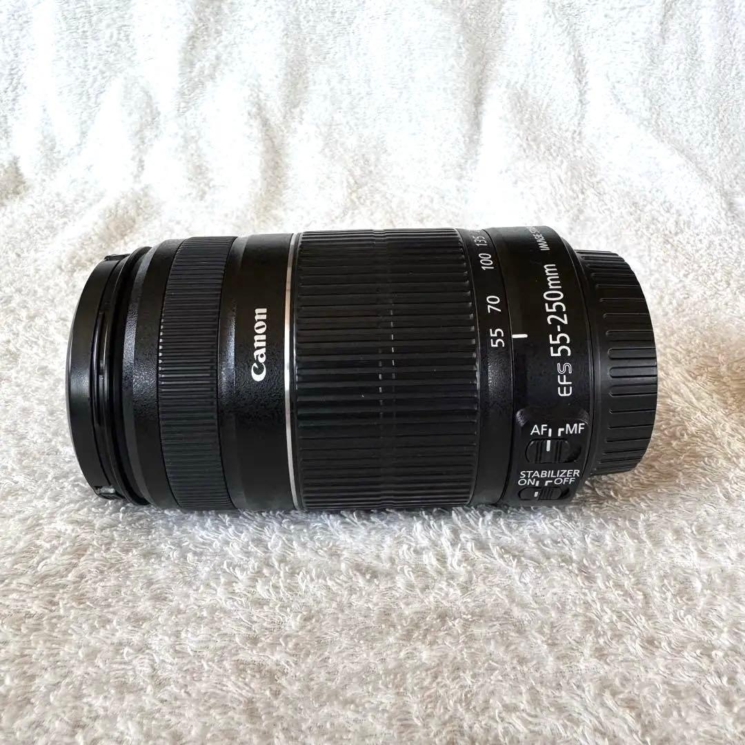 Canon レンズ EF-S 55-250 mm φ58 mm