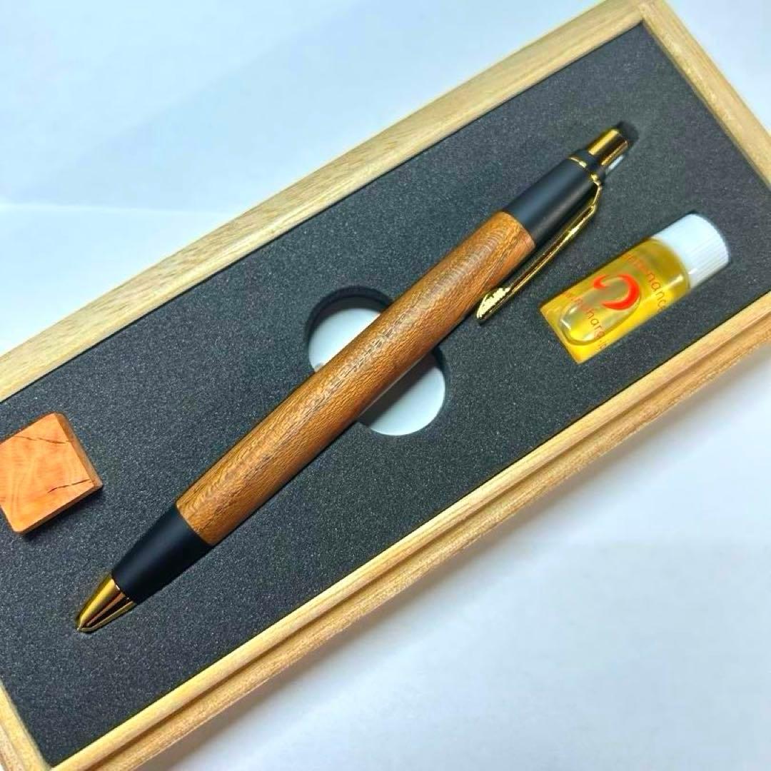 【上杢】野原工芸 欅 ケヤキ シャープペンシル0.5mm 店舗限定