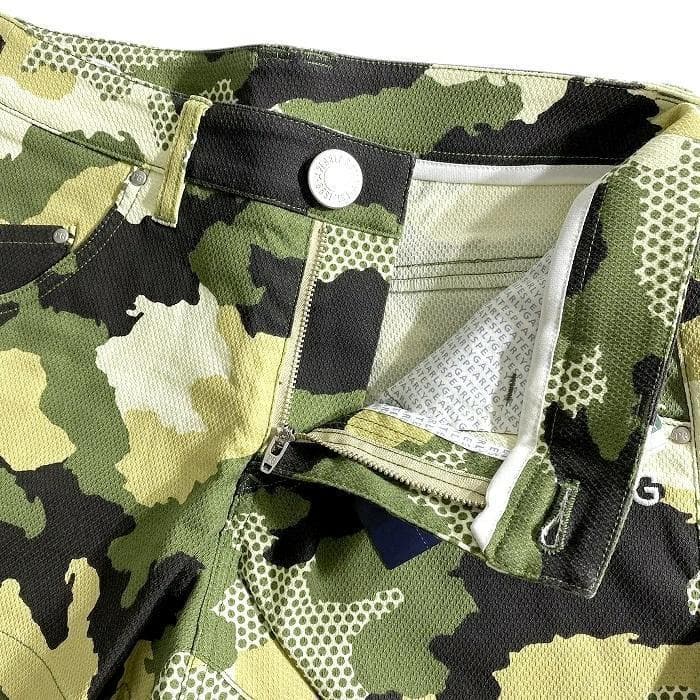パーリーゲイツ ゴルフ TCドビー 迷彩柄 ストレッチ ショートパンツ 1