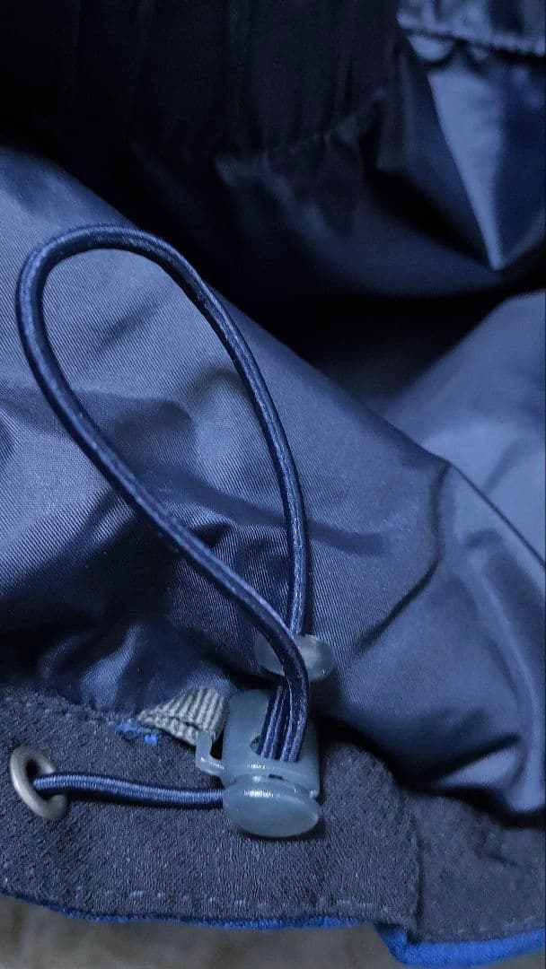 【SALOMON サロモン】スキーウェア ブルー 中綿 保温 メンズM