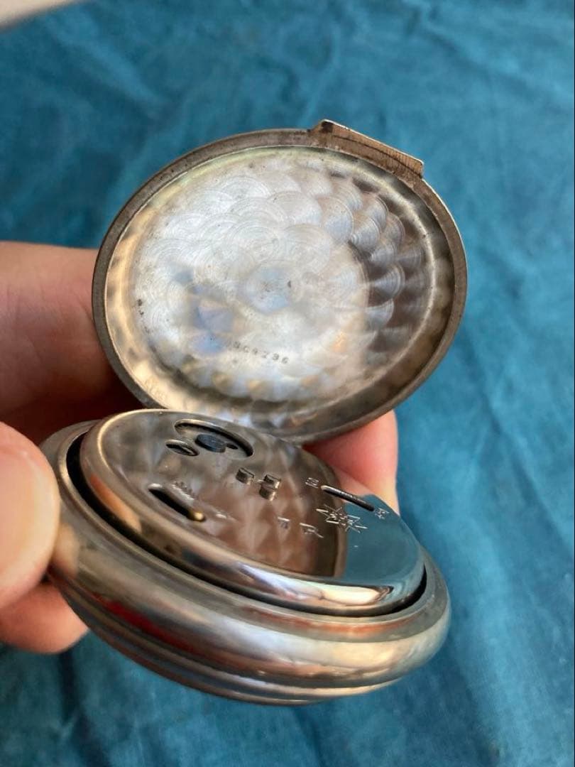 【専用ページ】ユンハンス　懐中時計　稼働品　軍用　アラーム機能付