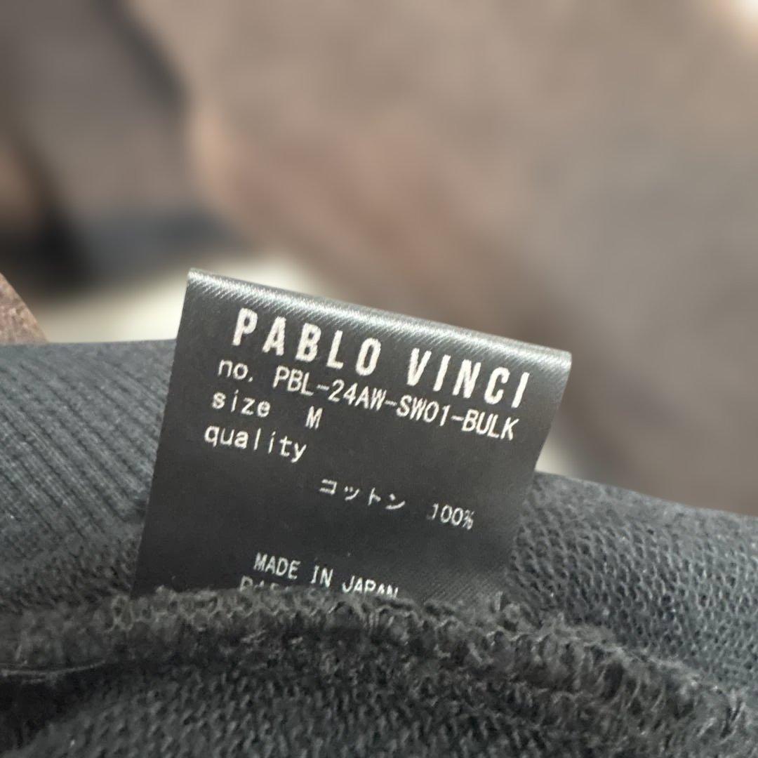 PABLO VINCI サンフェードダメージスウェット Mサイズ　美品