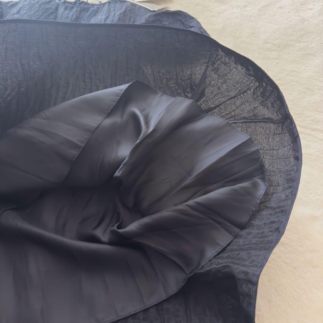 新品未使用　セシリーバンセン　THELMA DRESS ネイビー　M