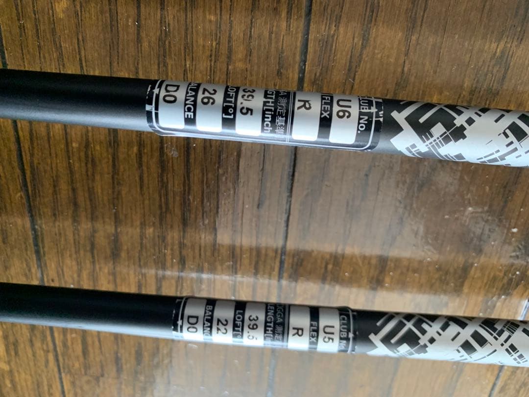 K2K U5 U6 ユーティリティクラブセット フレックスR 22度、26度