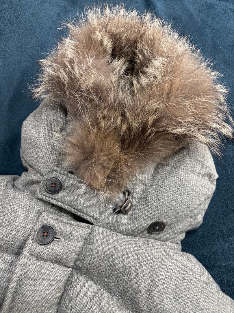 定価37.8万 ヘルノ×ロロピアーナ 最高級カシミヤシルク フーデッドダウン48