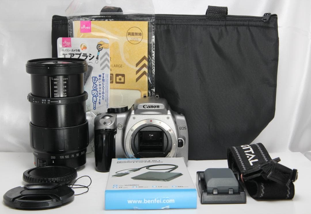 ❤️Canon kissN☆スマホ転送OK♪遠近撮れるレンズや付属品多数❤️