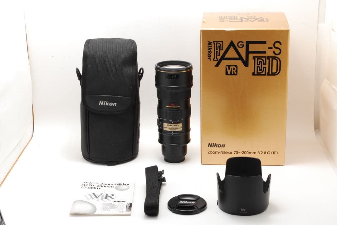 美品❤️Nikon ニコン AF-S VR 70-200mm F2.8G（IF）