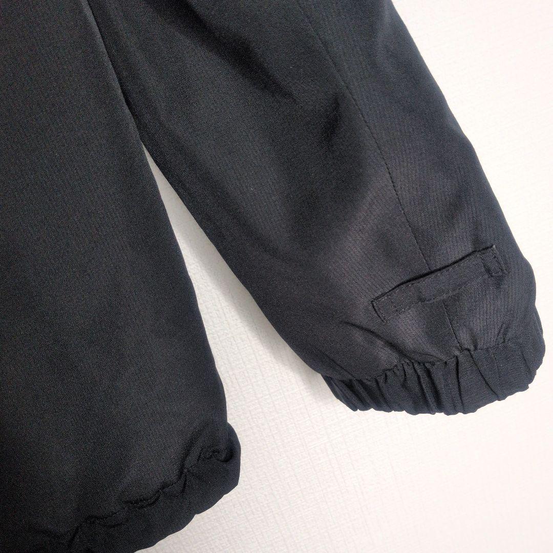 90s イヴサンローラン 刺繍 ナイロンジャケット ブラック L