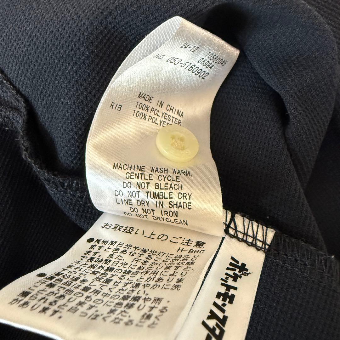 パーリーゲイツ　ポケモン　コラボ　メンズ　2025SS サイズ6 ブラック