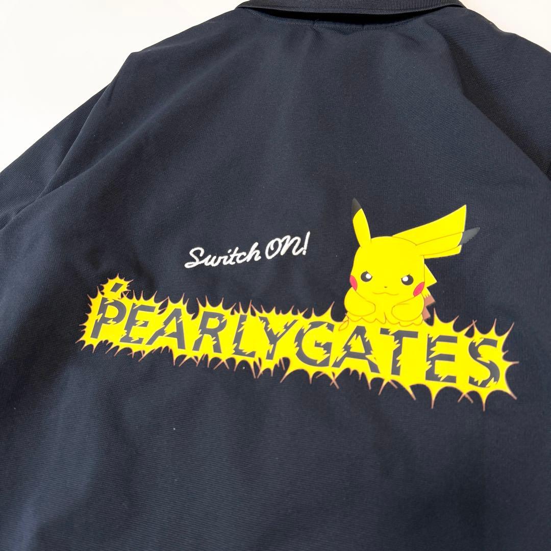 パーリーゲイツ　ポケモン　コラボ　メンズ　2025SS サイズ6 ブラック