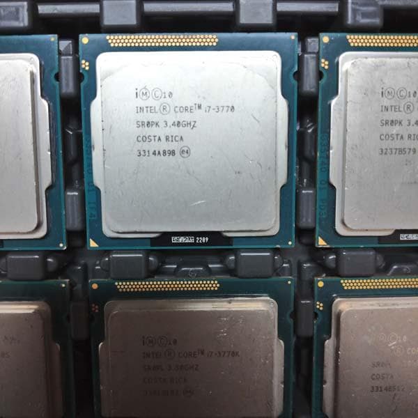 KN65-11ジャンク Intel CORE i7-3770/S/K 11枚