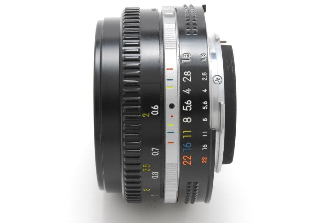 【美品】Nikon Ai-s 50mm f/1.8 レンズ #186