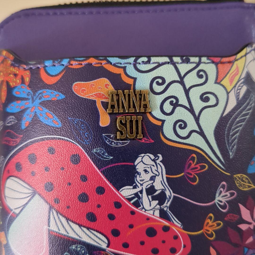 さくら！ アナスイ×ディズニーコラボ スマホショルダーバッグ 財布美品！