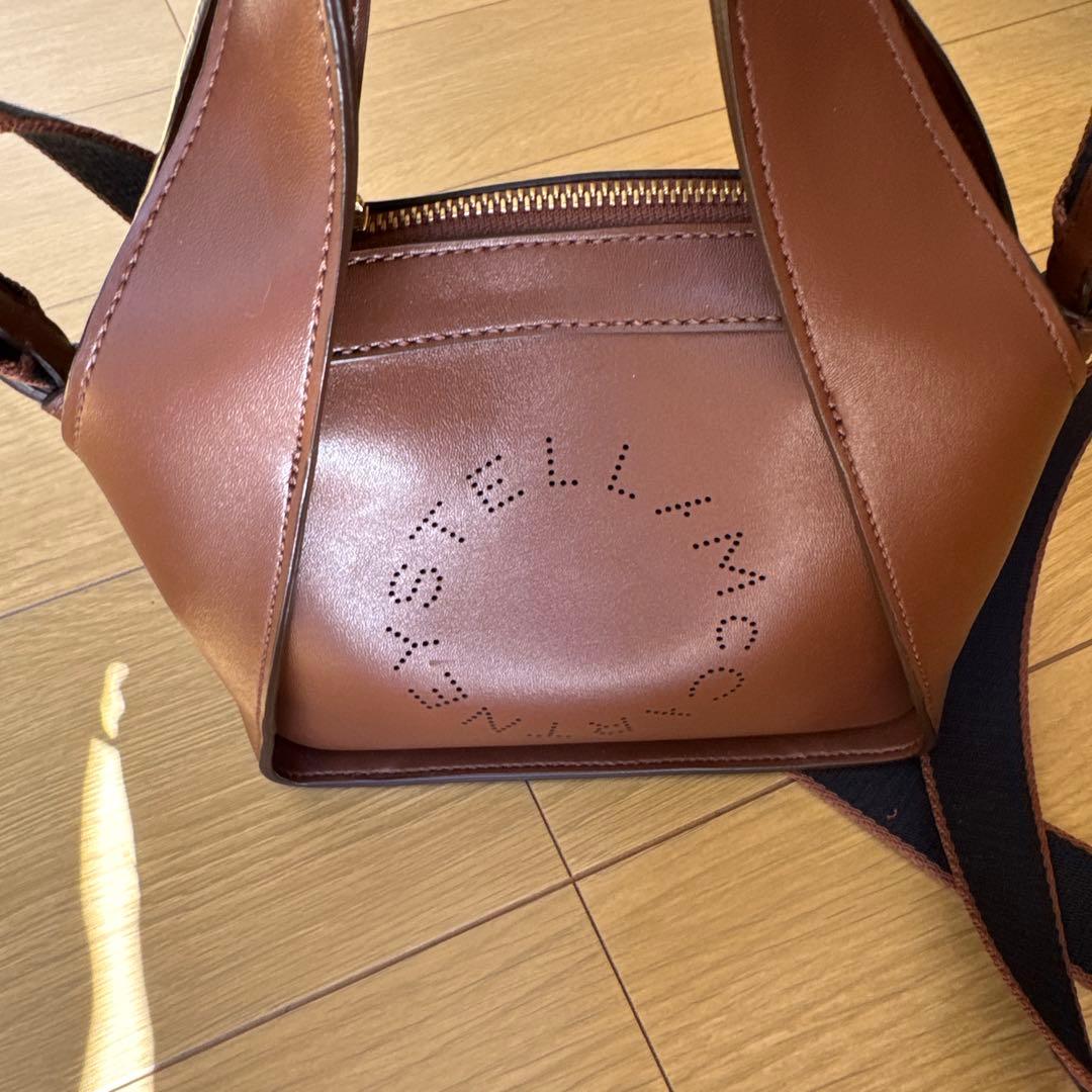 STELLA McCARTNEY ブラウンショルダーバッグ
