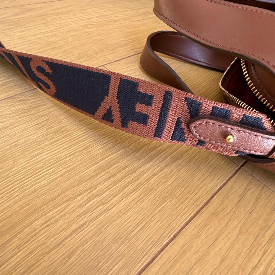 STELLA McCARTNEY ブラウンショルダーバッグ
