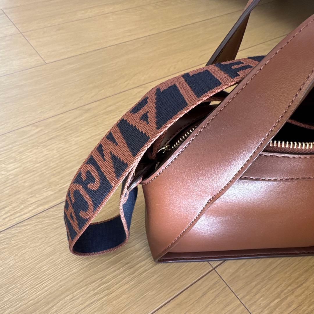 STELLA McCARTNEY ブラウンショルダーバッグ