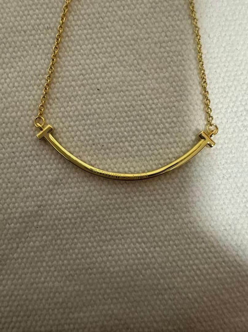極美品 Tiffany & Co. ゴールドネックレス