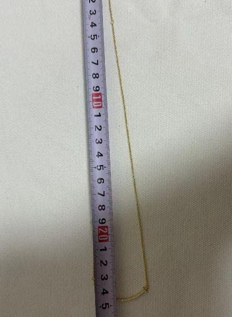 極美品 Tiffany & Co. ゴールドネックレス