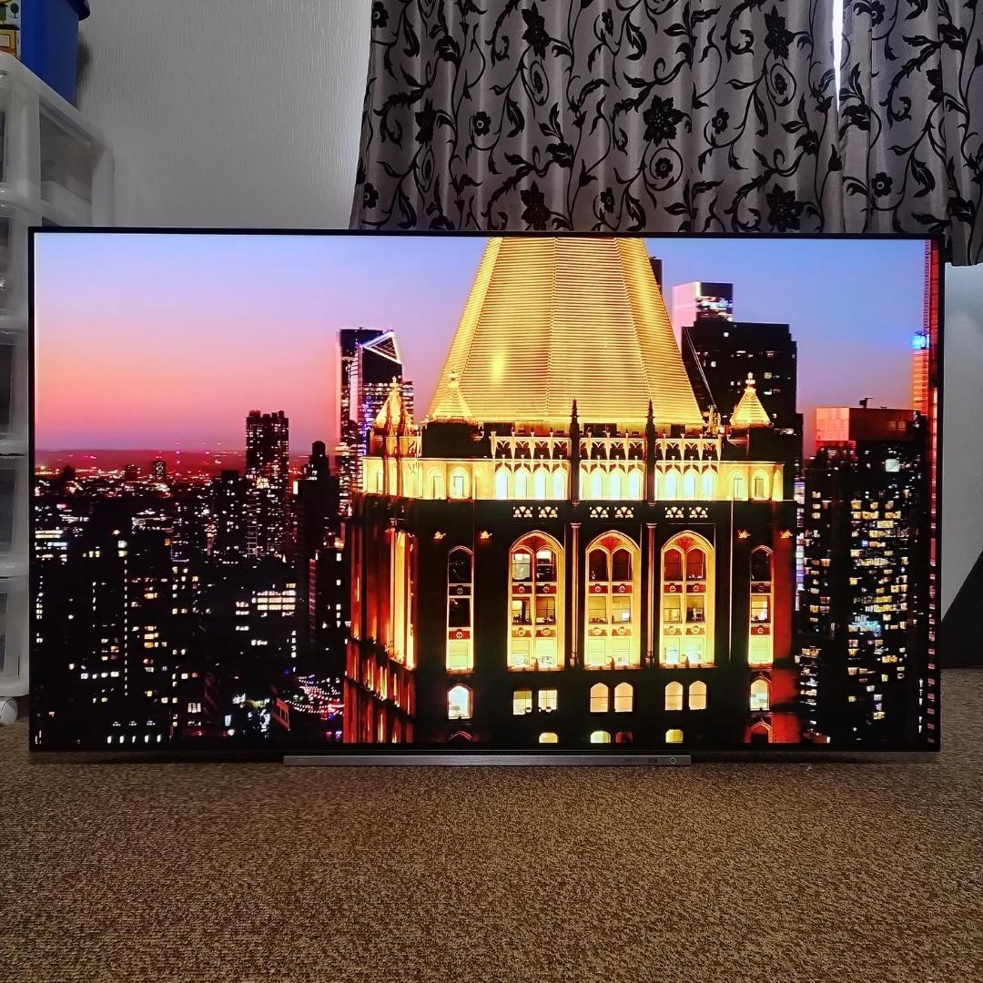 極美品 東芝 有機ELテレビ REGZA 55X930 タイムシフト 4K内蔵