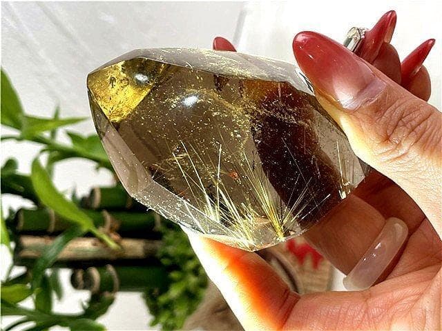 ★AAA級天然ゴールドルチルクォーツ原石YT7P3/292P08C