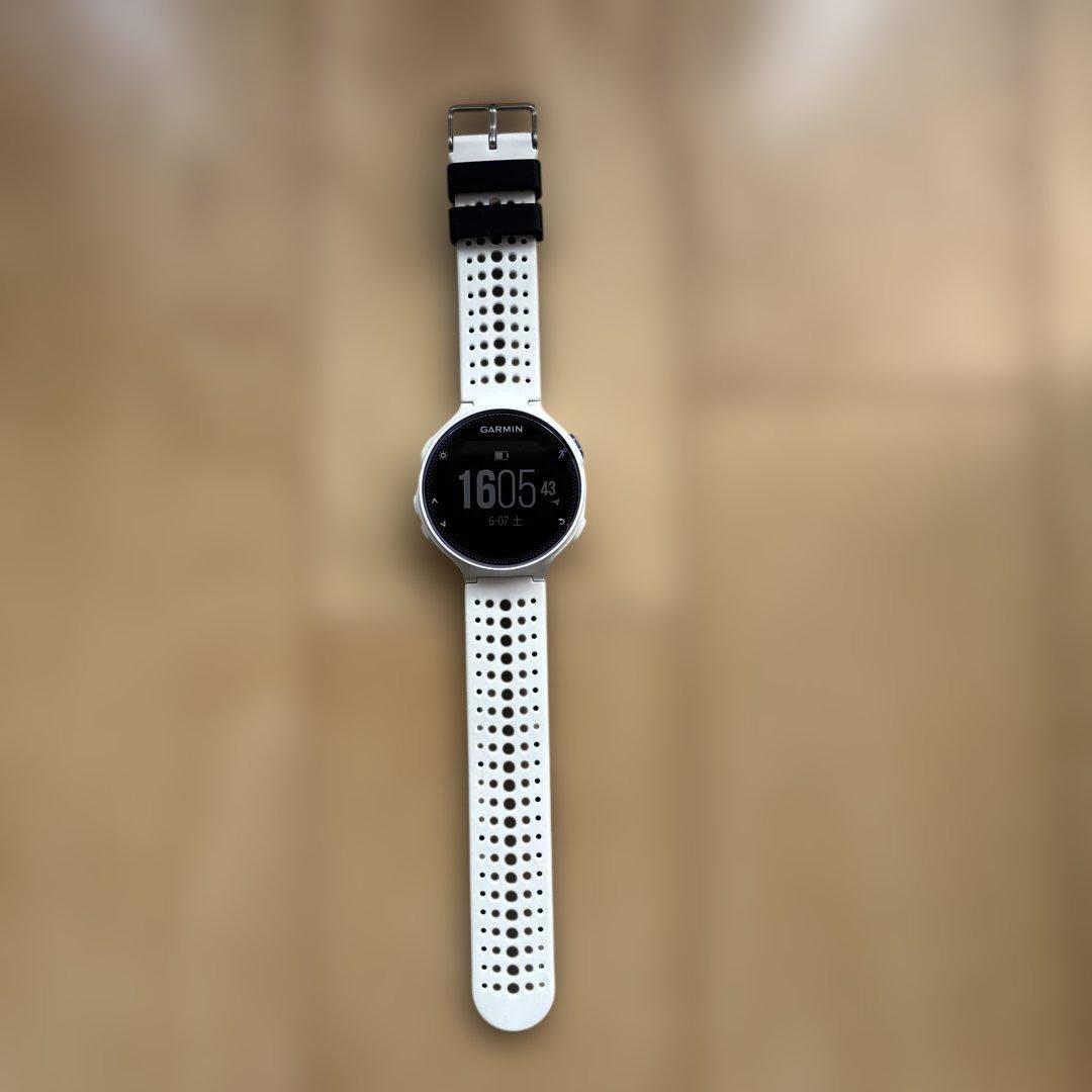 GARMIN ガーミン230J 紫 9Hフィルム貼付済み、ベルト交換済み