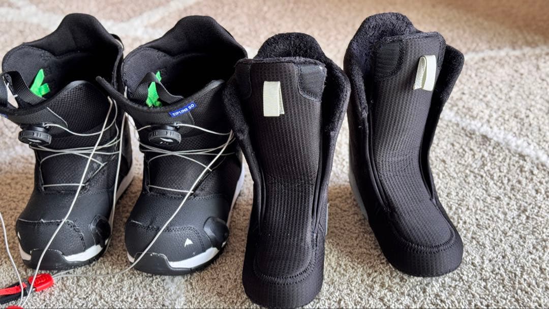 [美品]BURTON Zipline Step On キッズ 22cm バートン