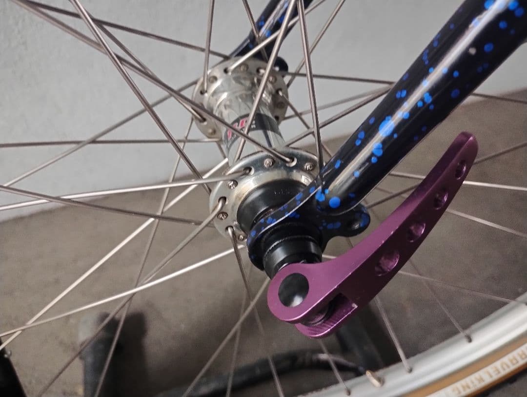 オールドMTBクロモリ１インチフレーム希少　それなりカスタム