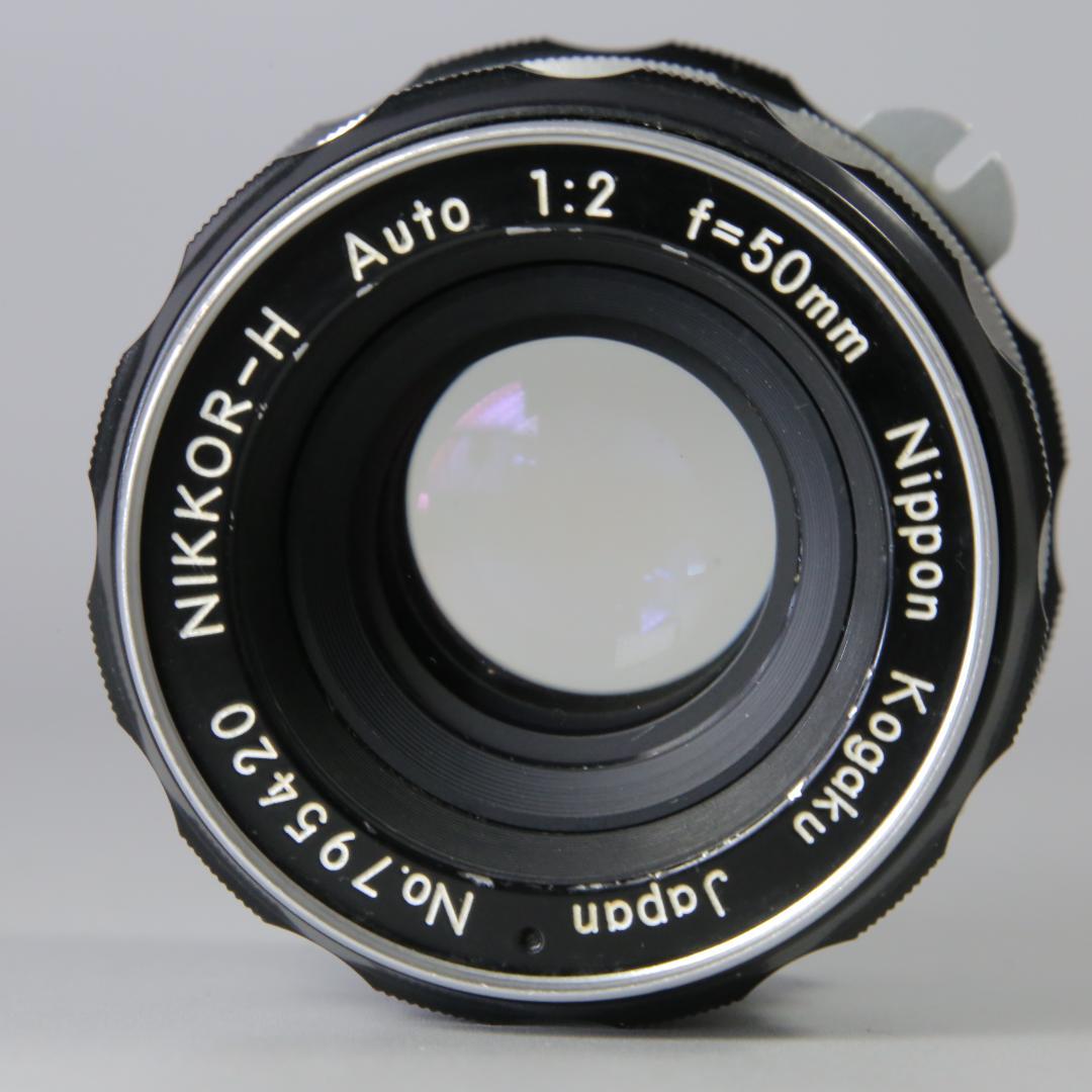 ☆完全動作☆ニコンF アイレベル 50mm F2 シルバー＃218