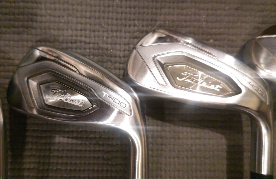 飛び系！タイトリスト アイアン T400 zelos7 S 43,P,9,8,7