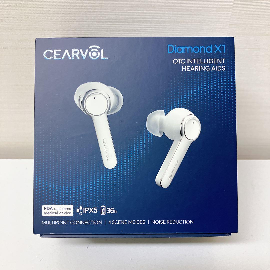 Cearvol 集音器 Bluetooth5.3 高齢者 36時間使用　イヤホン