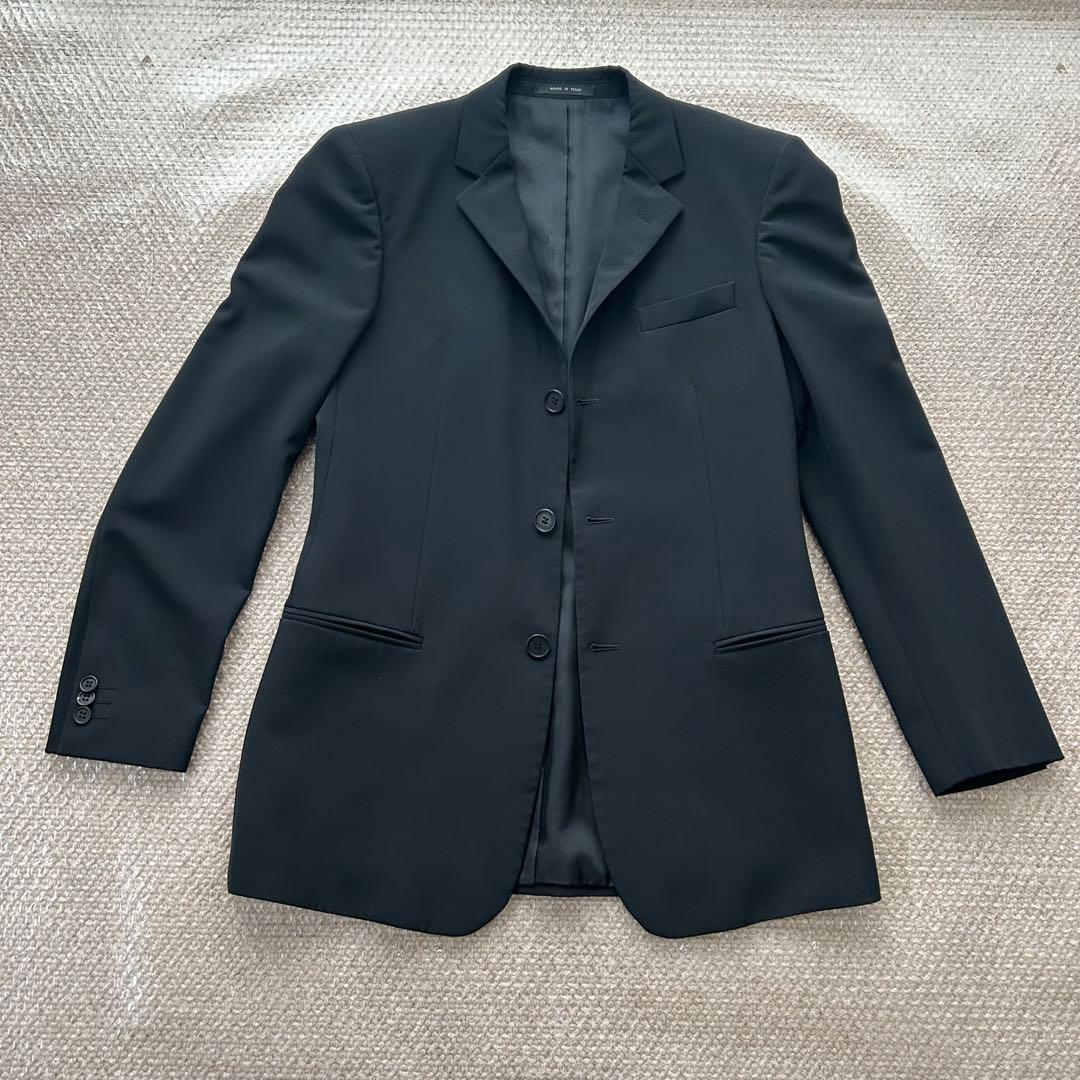 エンポリオ・アルマーニ スーツ　セットアップ ブラックスーツ