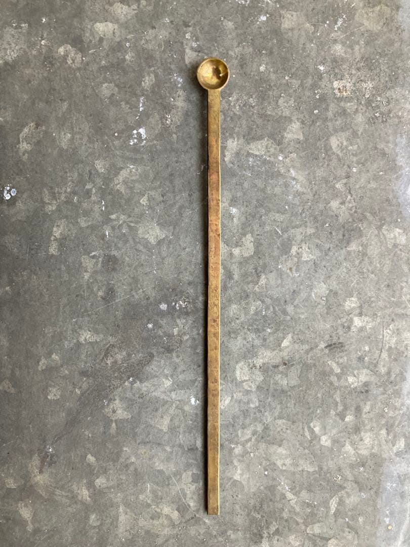 専用ページ　古道具　真鍮　薬匙　匙　5本セット