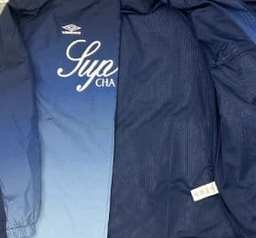 グラデーション トラックジャケット ネイビー Sサイズ