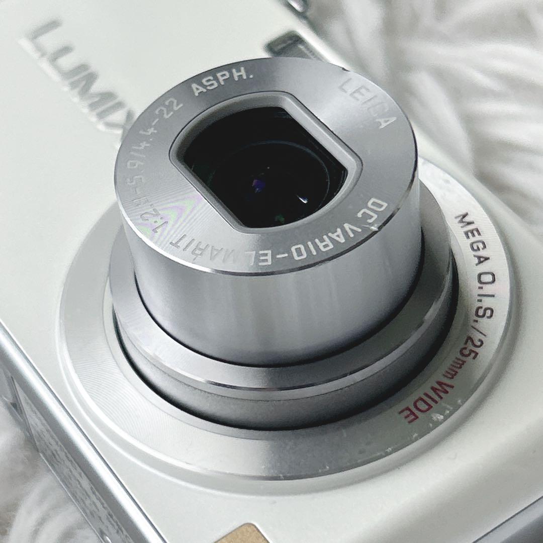 【美品】Panasonic LUMIX DMC-FX37 液晶キズなし ホワイト