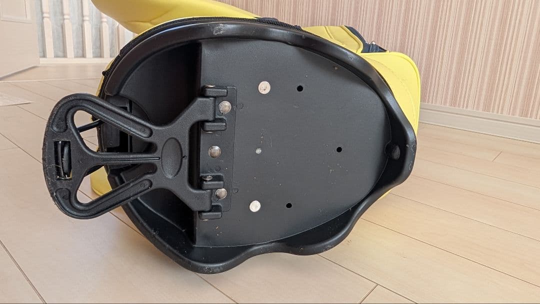 美品‼️PEARLY GATES 89イエロー ゴルフバッグ ニコちゃん