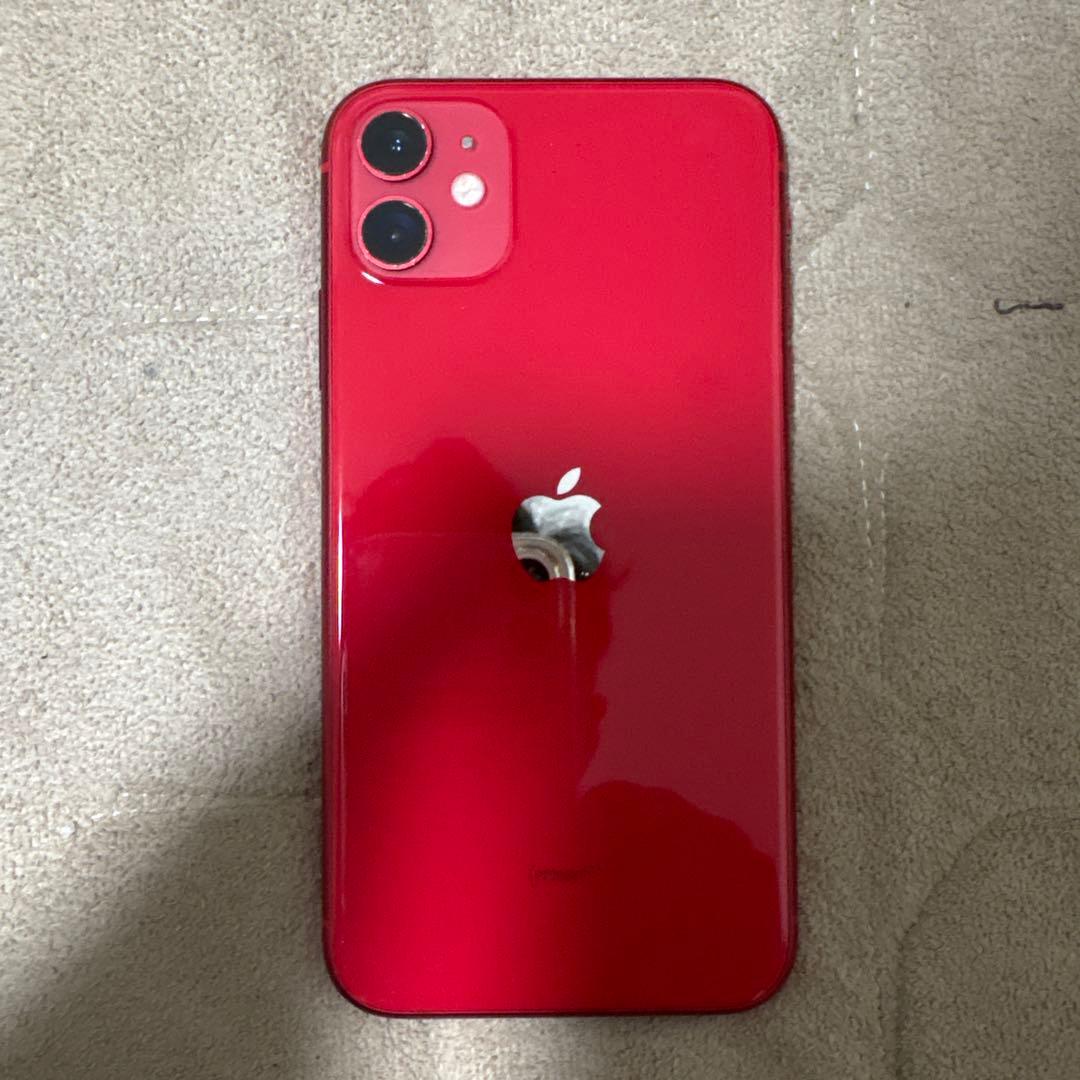 Apple iPhone 11 赤　充電器付き