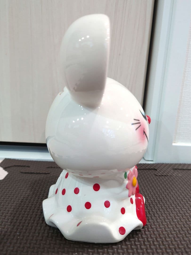 当時物　内藤ルネ　ネズミ　貯金箱　陶器製　ミックとマック