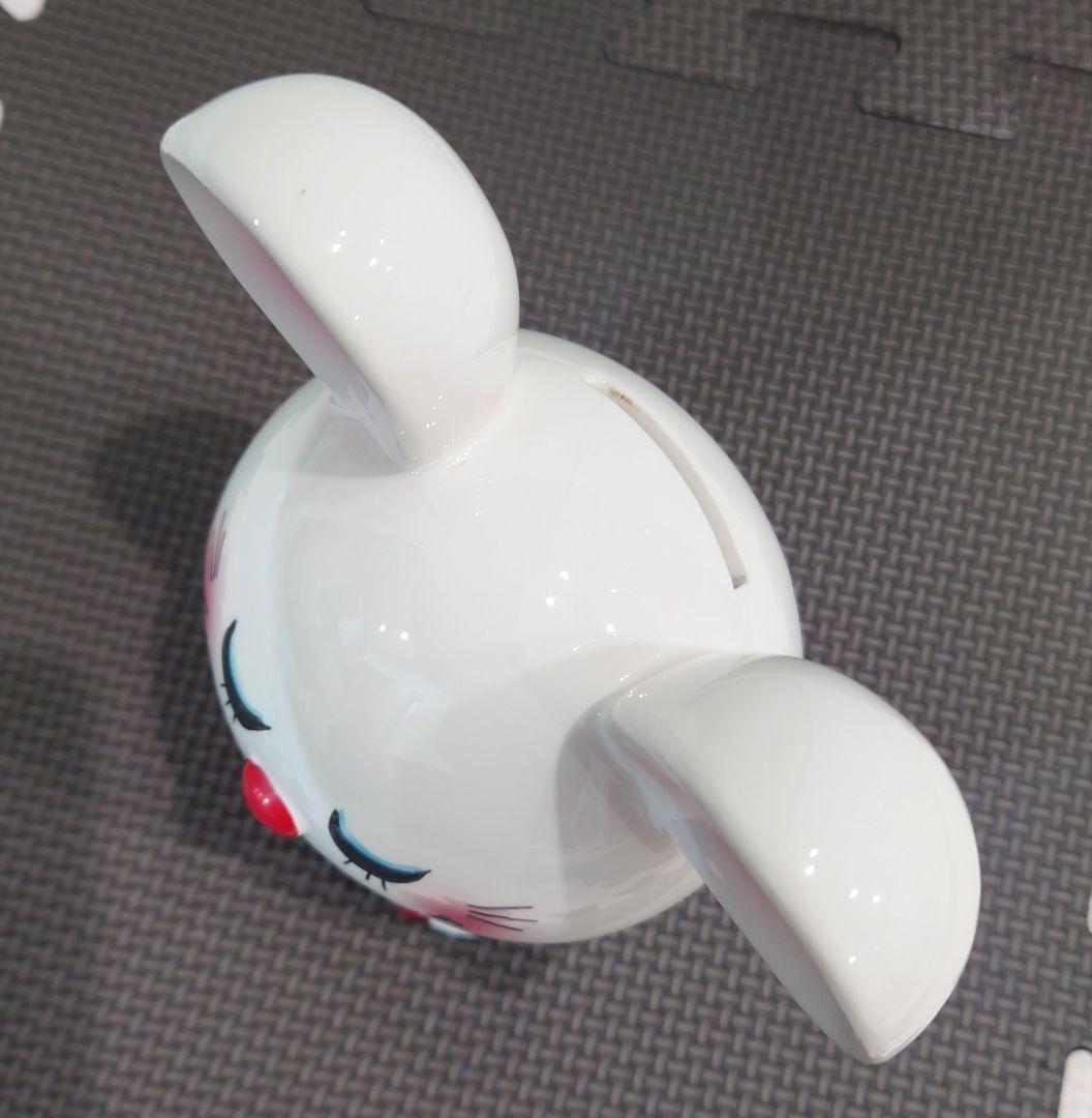 当時物　内藤ルネ　ネズミ　貯金箱　陶器製　ミックとマック