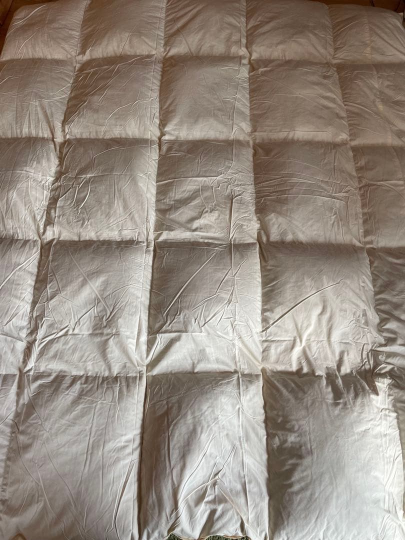 【エコダウン使用】寒冷地仕様　羽毛布団　ダブル　190×210 ホテル仕様