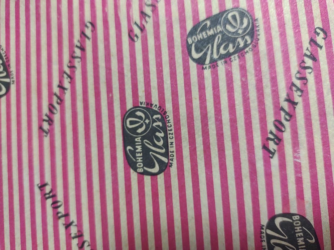 BOHEMIA GLASS ガラス皿 6枚セット