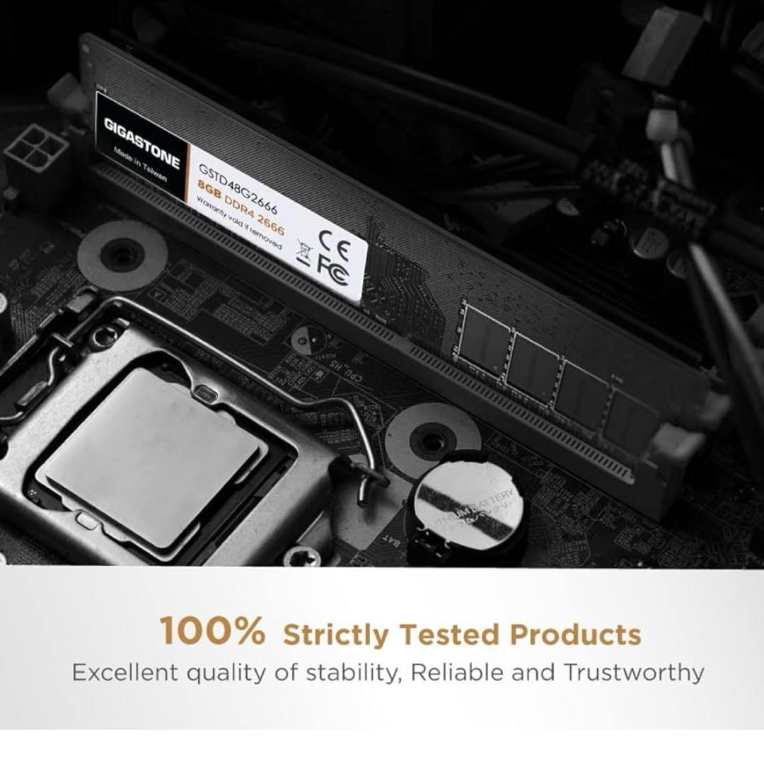 【メモリ DDR4】GIGASTONE 8GBx4枚 (32GB)