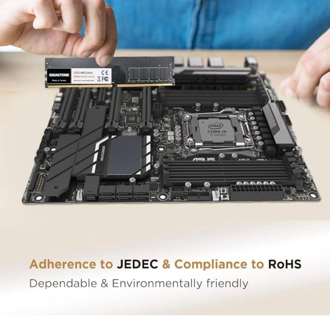 【メモリ DDR4】GIGASTONE 8GBx4枚 (32GB)