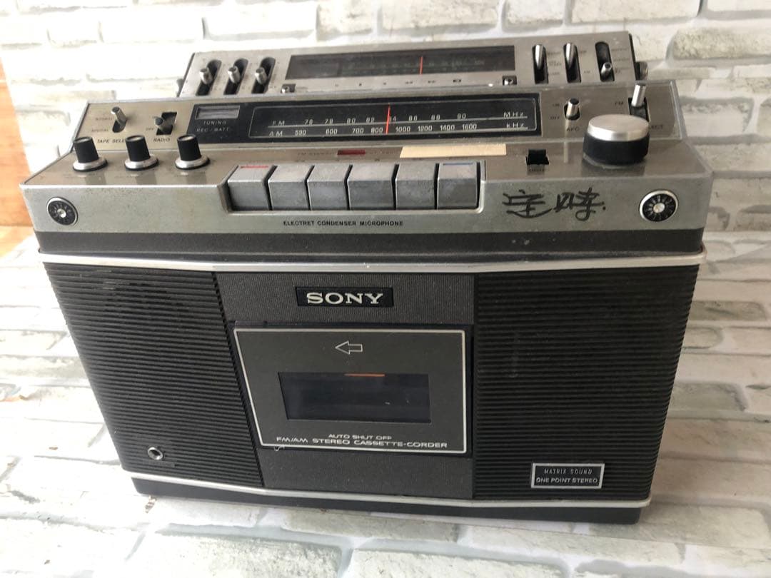 SONY　CF-2550& CRS-2000 まとめて2台(A36)
