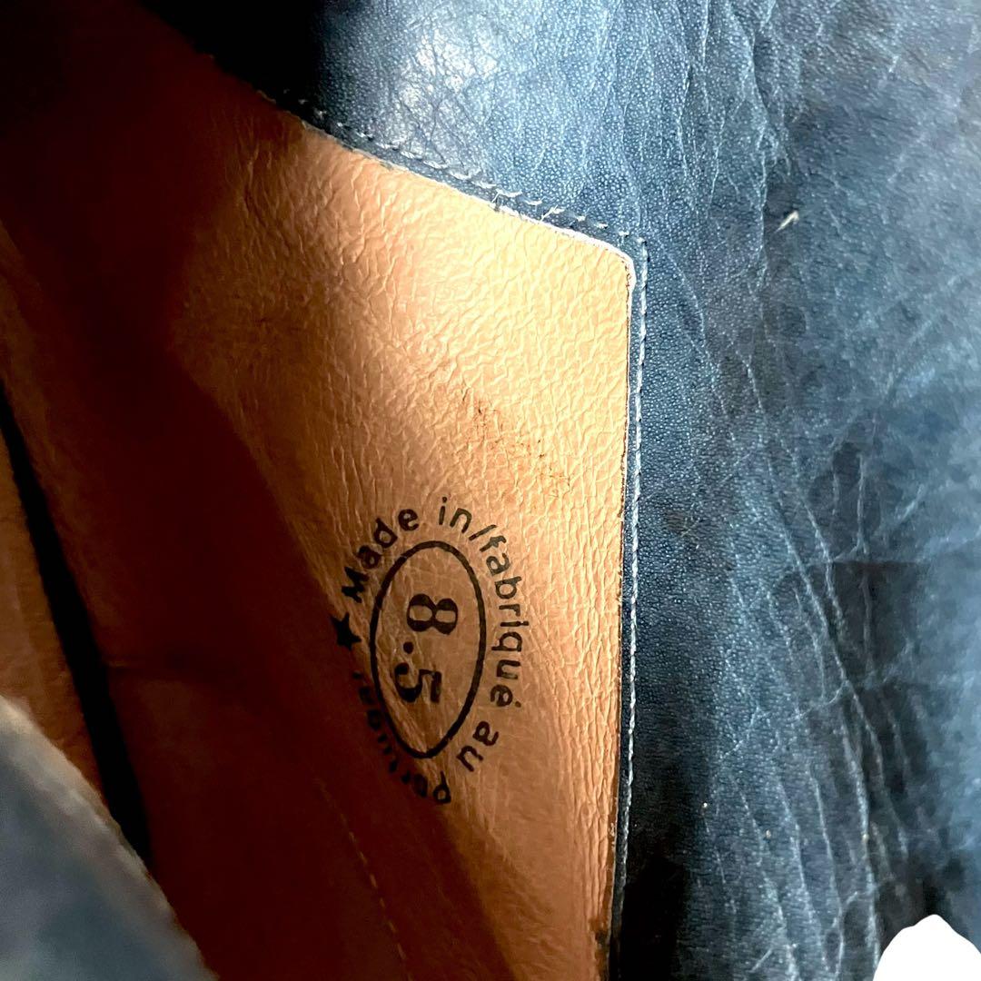 希少✨John Fluevog パイソン型押　アンクルブーツ　8.5 ギャルソン