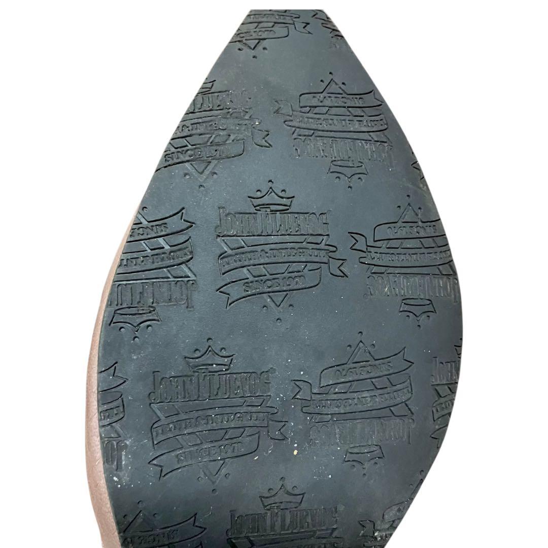 希少✨John Fluevog パイソン型押　アンクルブーツ　8.5 ギャルソン