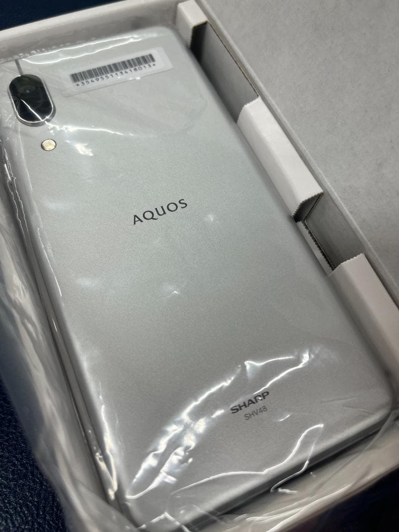 【新品未使用】AQUOS sence3 basic SHV48 シルバー 本体